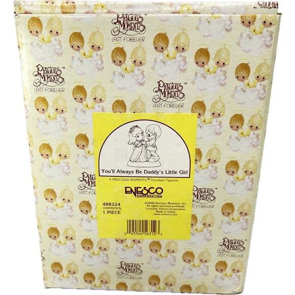 Precious Moments YOU'LL ALWAYS BE DADDY'S LITTLE GIRL 488224 Wedding Dance‎ 2000 - Picture 11 of 13